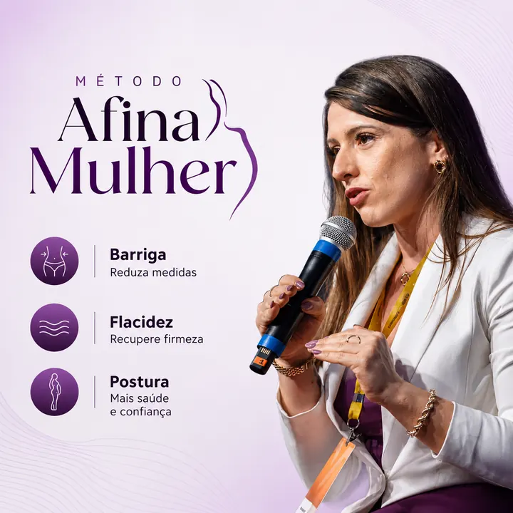 Método Afina Mulher — Barriga, Flacidez, Postura