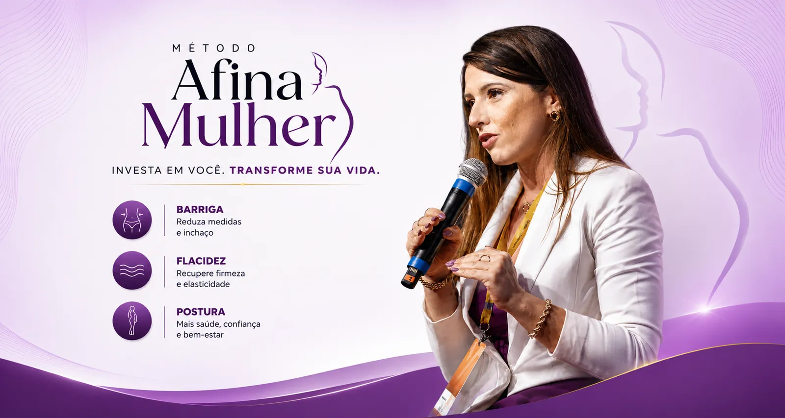 Método Afina Mulher — Barriga, Flacidez, Postura